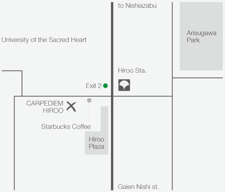 MAP : HIROO